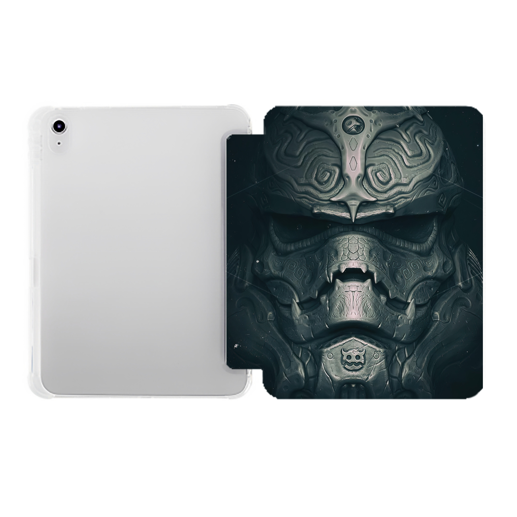 （画像用） スター・ウォーズ Star Wars IPad ケース ペン収納付き 三つ折りスタンド PUレザー×シリコン 対応機種9.5/10.5/10.9インチ